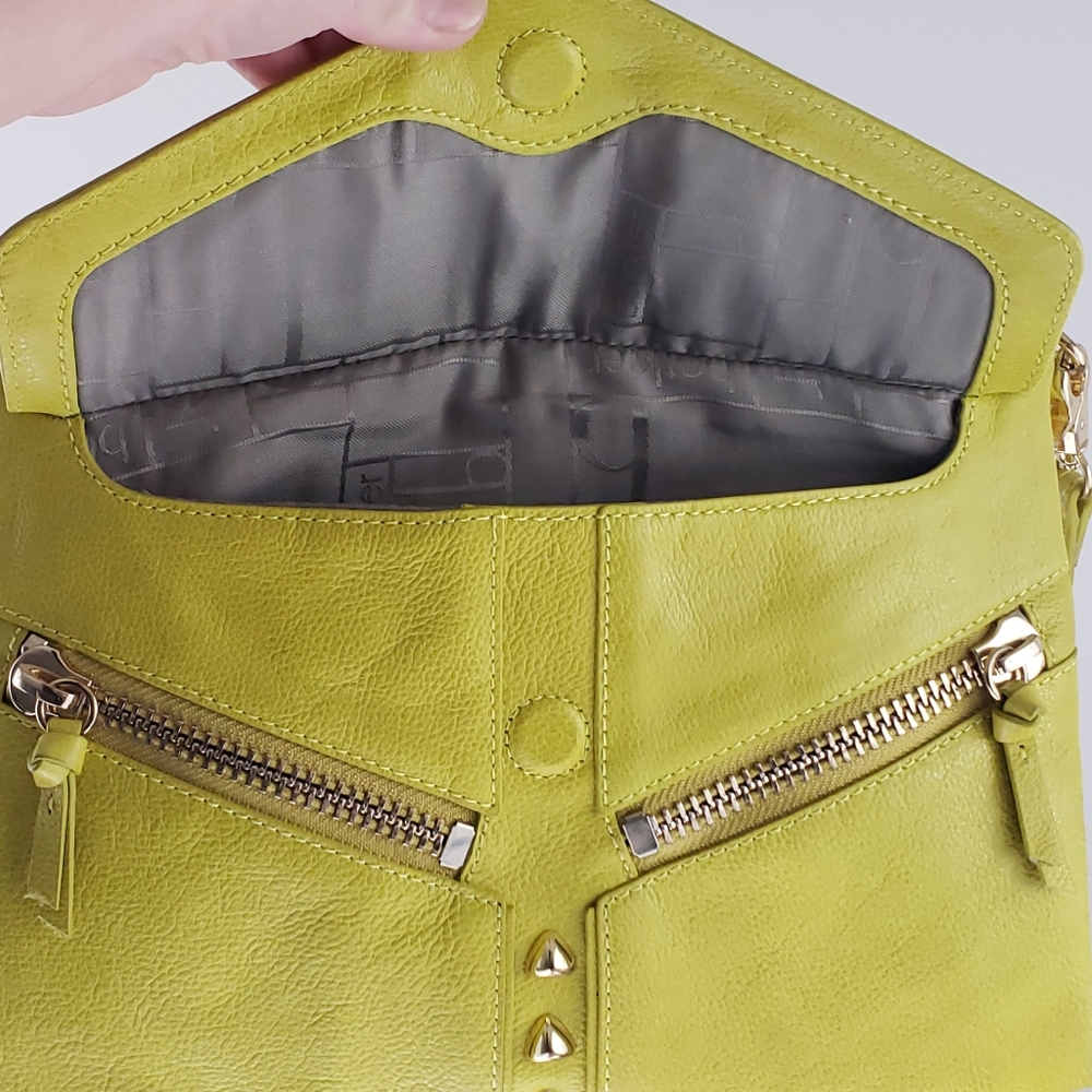 Botkier Lemon Lime Trigger Crossbody Clutch Bag - image 3
